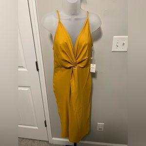 Mustard Midi Dress
